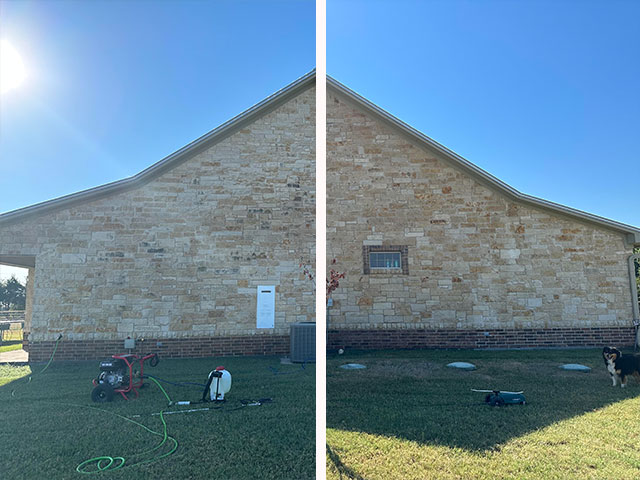 Before And After House Washing