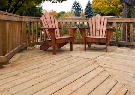 Deck painting