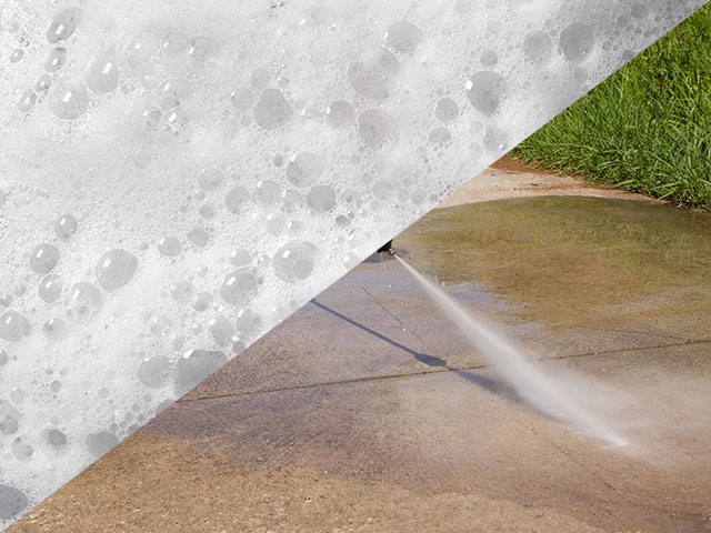 Suds And Pressure Washing Image